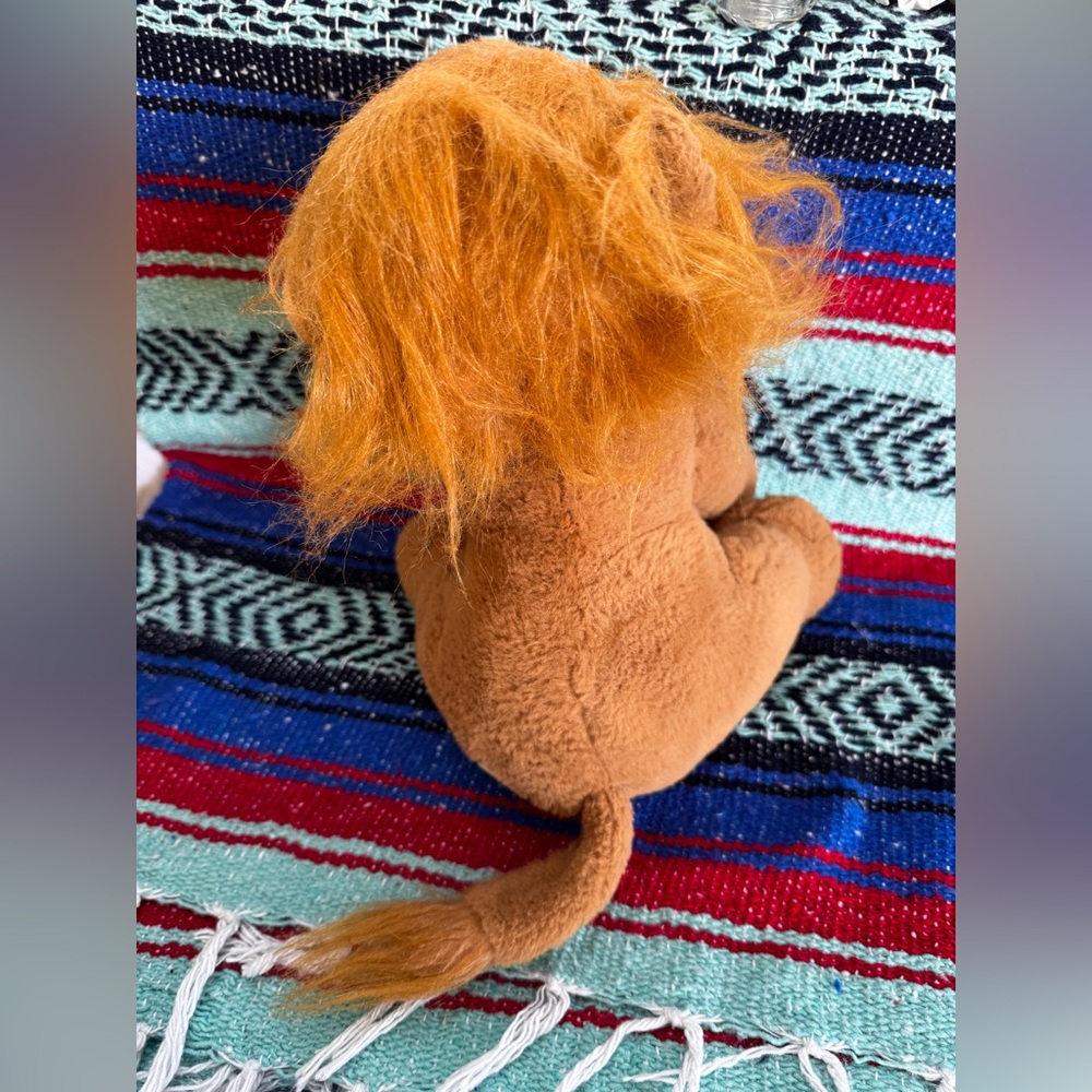 Brown Plush Lion Toy / Levi lion plush - Picture 3 of 4